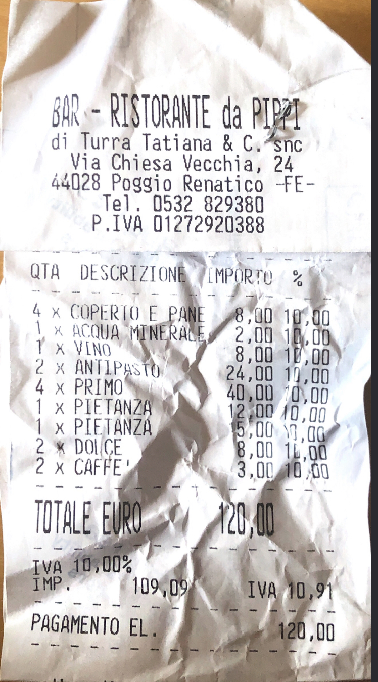 Scontrino